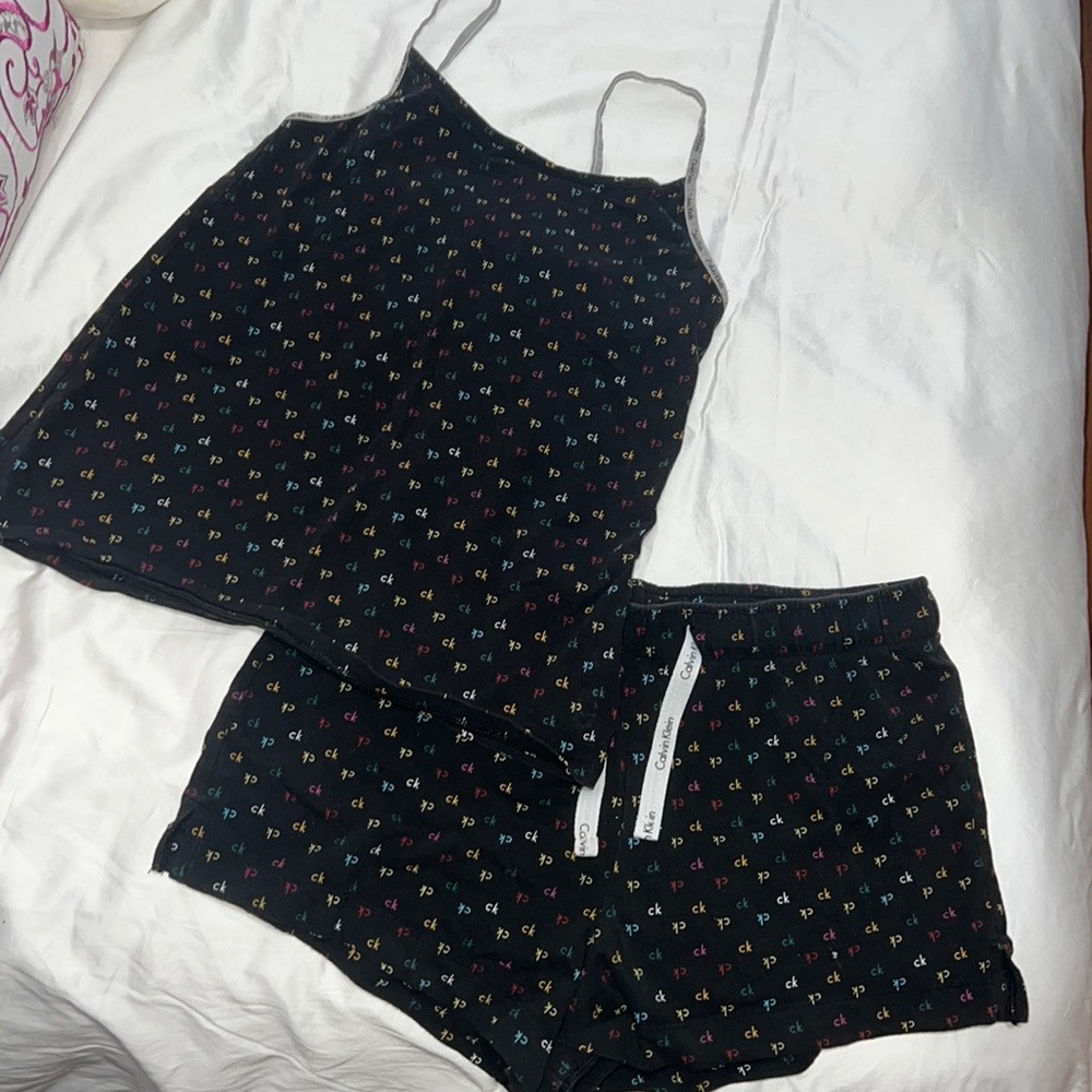 Calvin Klein Sleepwear 2 Piece Matching Set Size Small